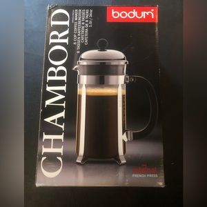 Chambord Coffee maker, 8 cup, 1.0 l, 34 oz